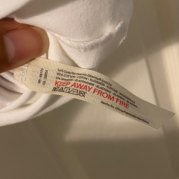 Free People free people intimately White Crop Top - Picture 4 of 5